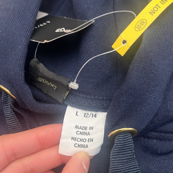 Disney Princess Holiday Magic In My Heart Size Large Long Hoodie sweatshirt New - Picture 6 of 12